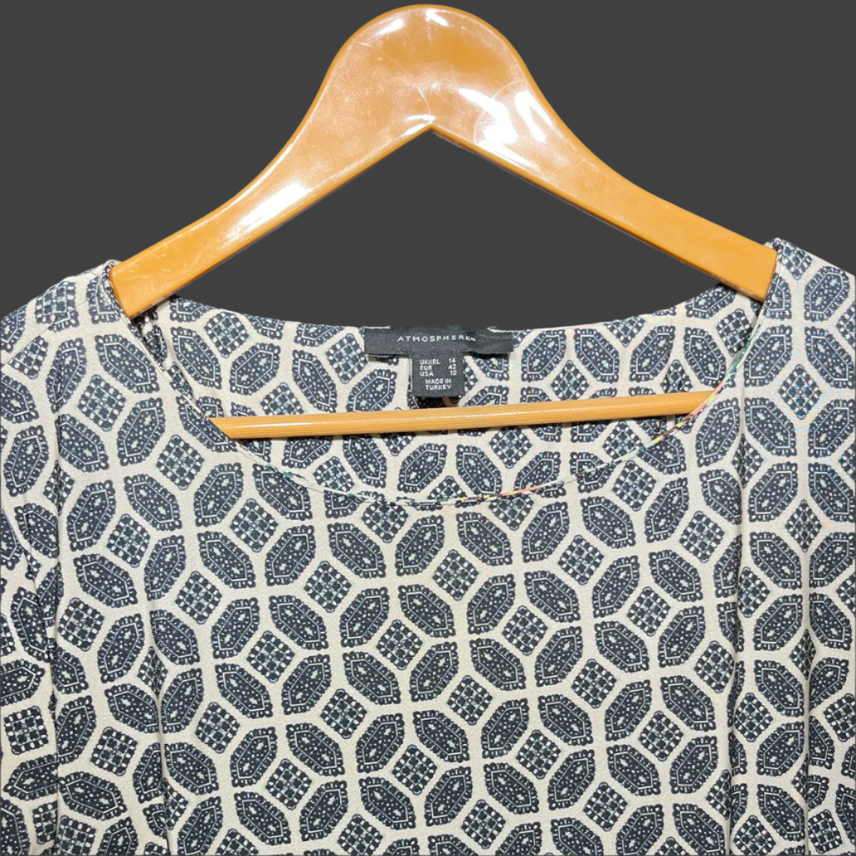 Atmosphere Boho-Chic Printed Dress β Effortlessly Stylish #188