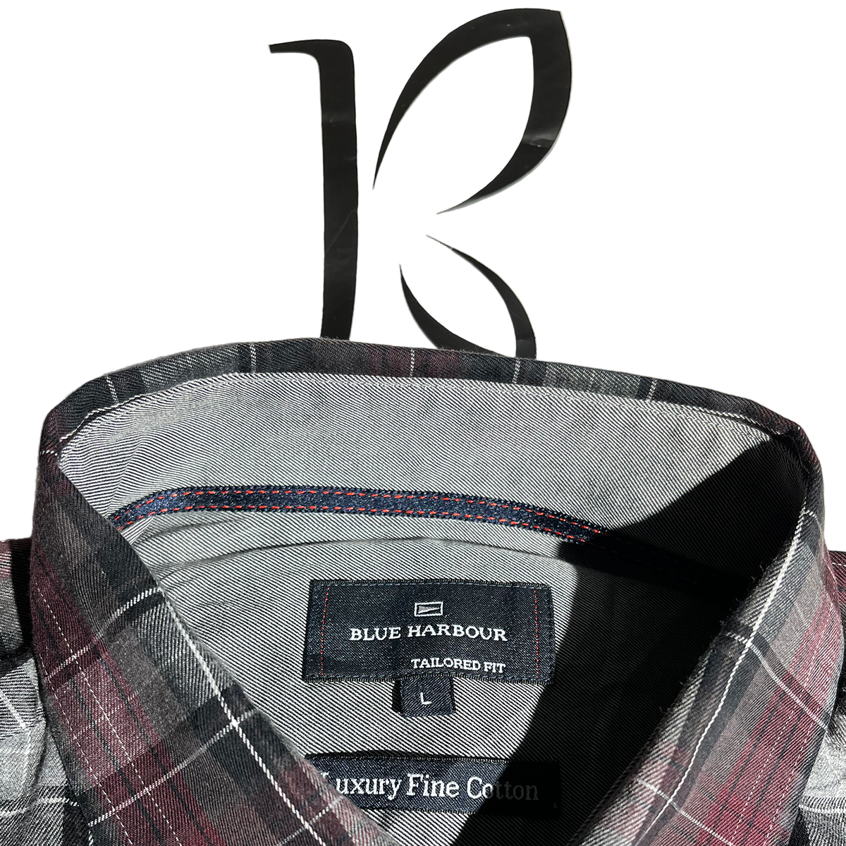 Blue Harbour Classic Checkered Long Sleeve Shirt #021