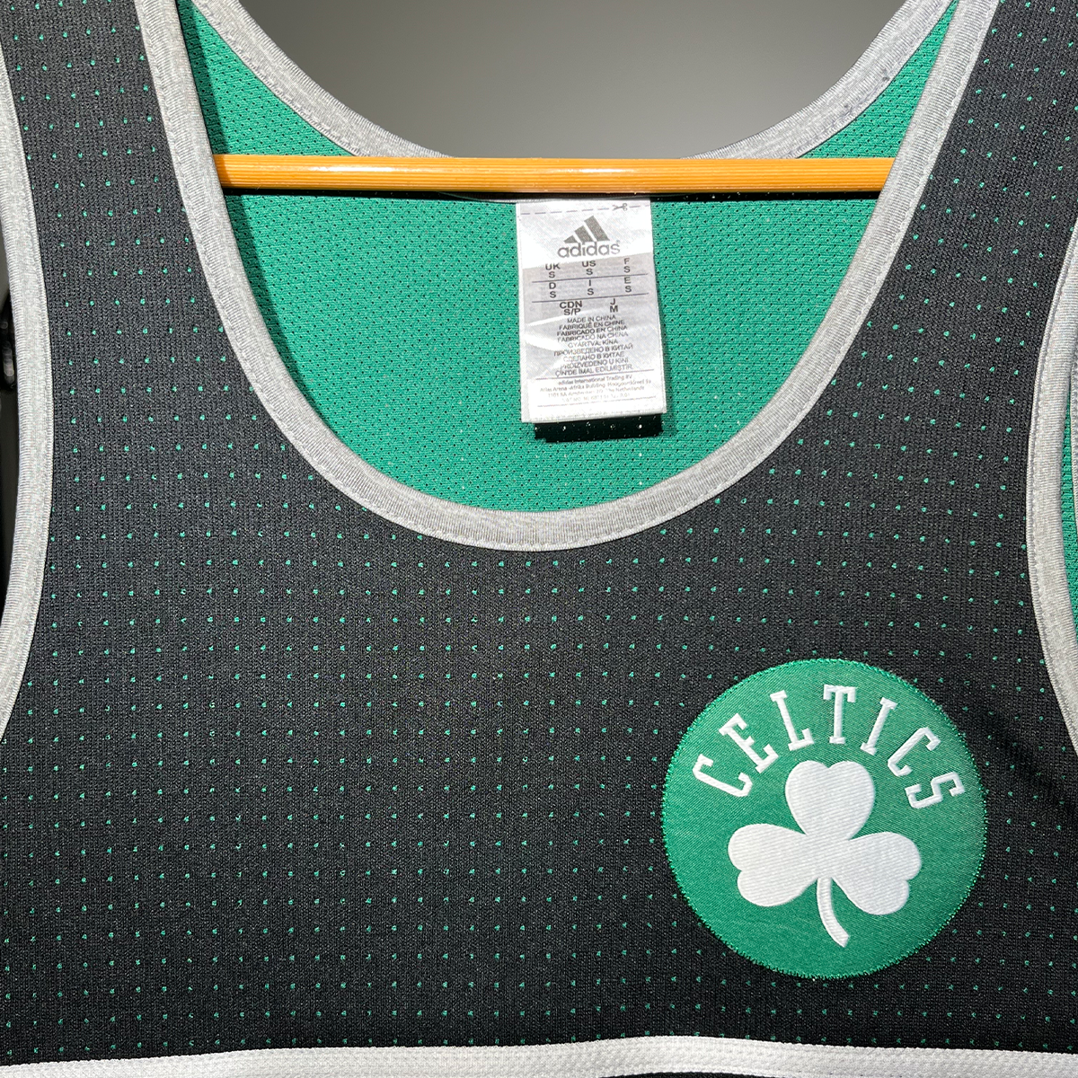 Boston Celtics Sleeveless Tank β Black & Grey #046.