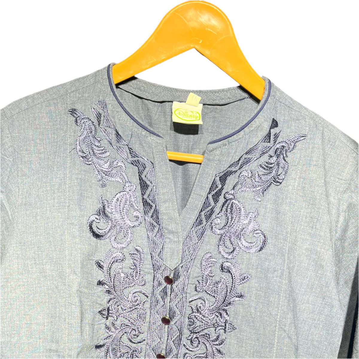 Disnep Blue Embroidered Kurta #117