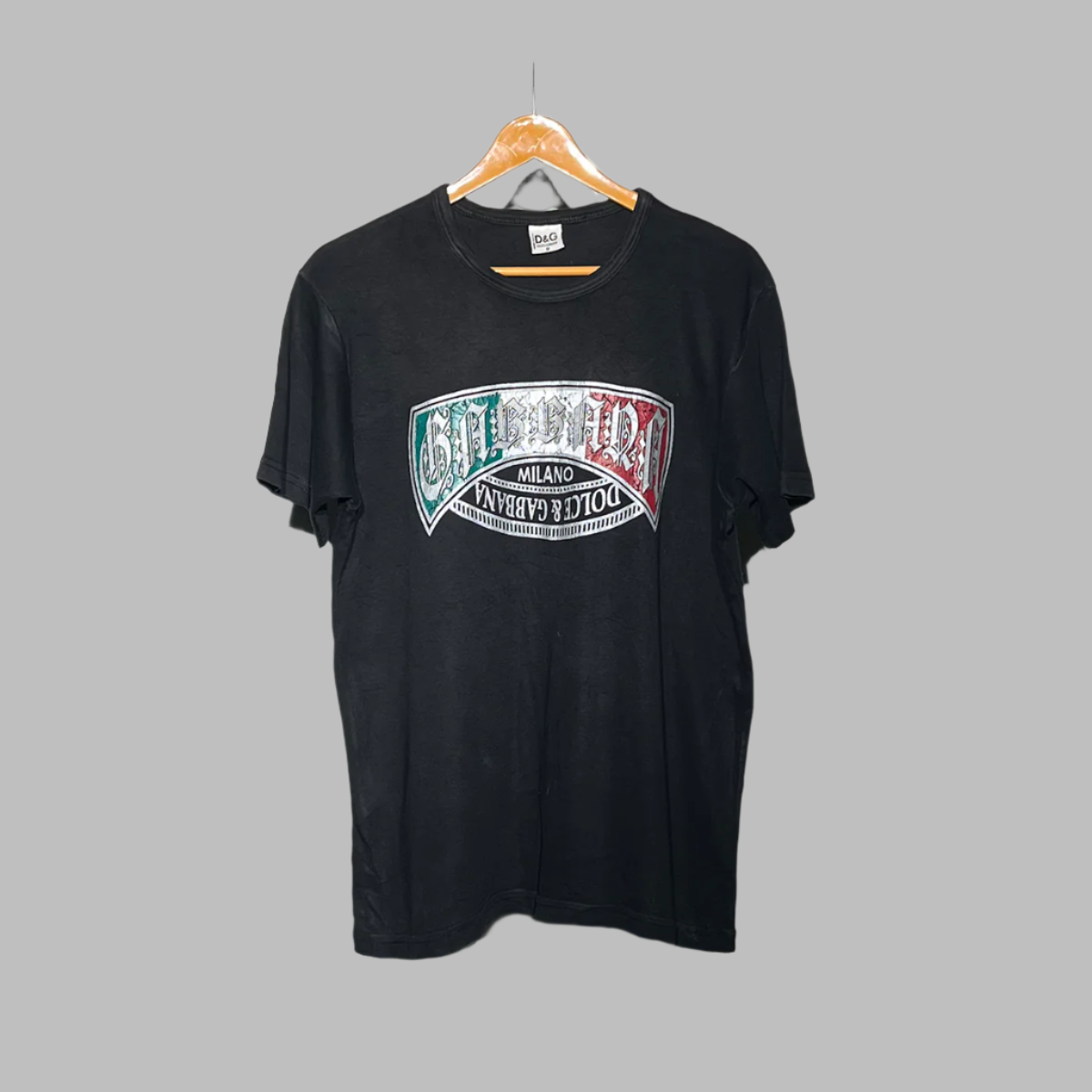 Dolce & Gabbana Milano Graphic Print T-Shirt – Iconic Italian Style #080