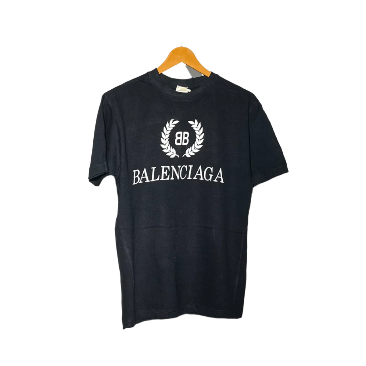 Balenciaga Black Logo Crest T-Shirt #065