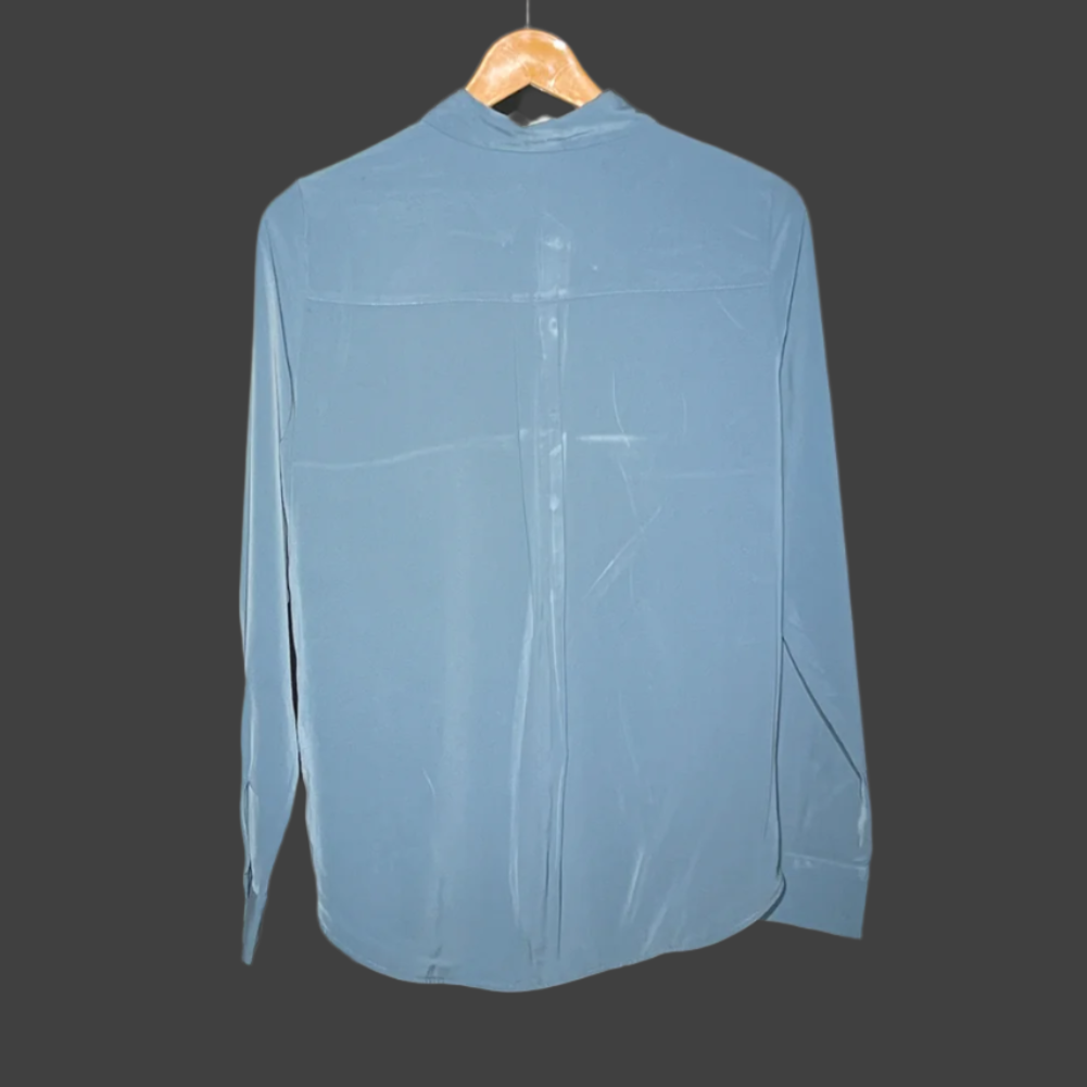 H&M Light Blue Button-Up Shirt #178