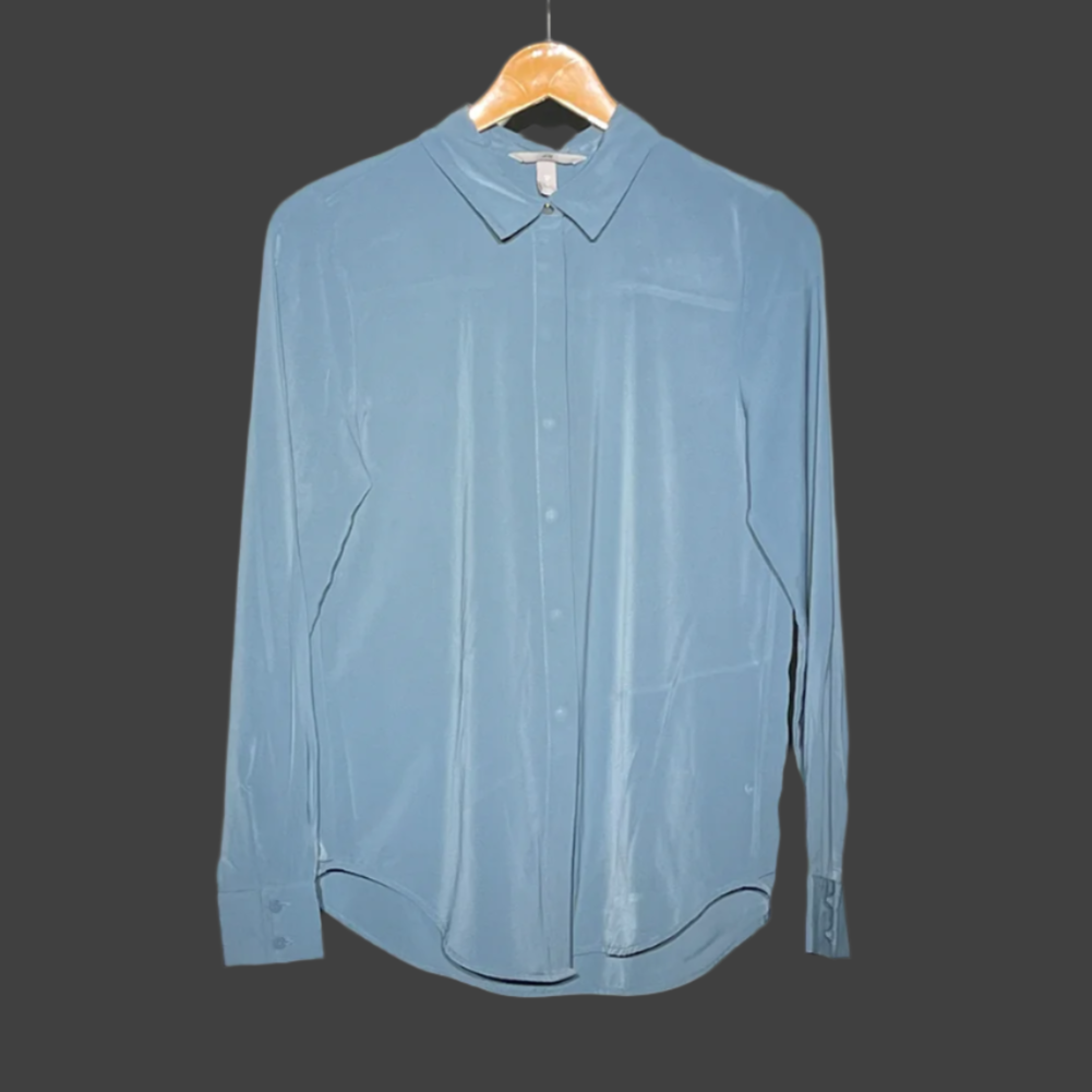H&M Light Blue Button-Up Shirt #178