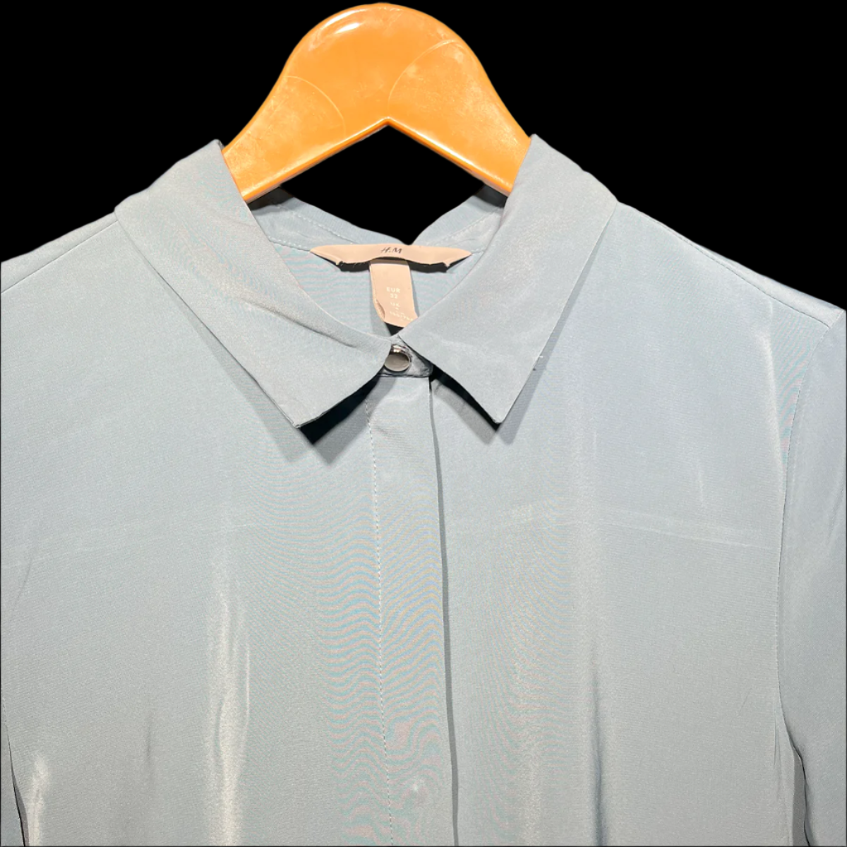 H&M Light Blue Button-Up Shirt #178