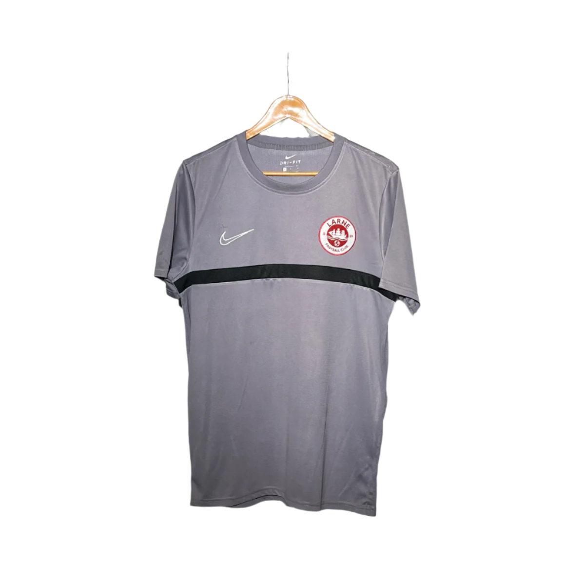 Nike Dri-FIT Larne FC Training T-Shirt – Grey #052