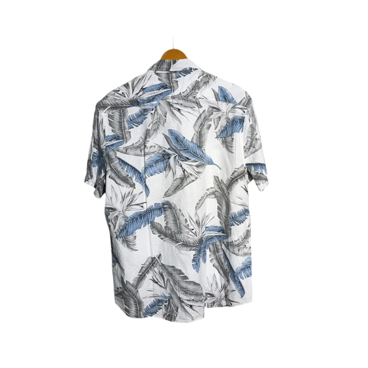 Next Tropical Palm Leaf Print Short-Sleeve Shirt #029
