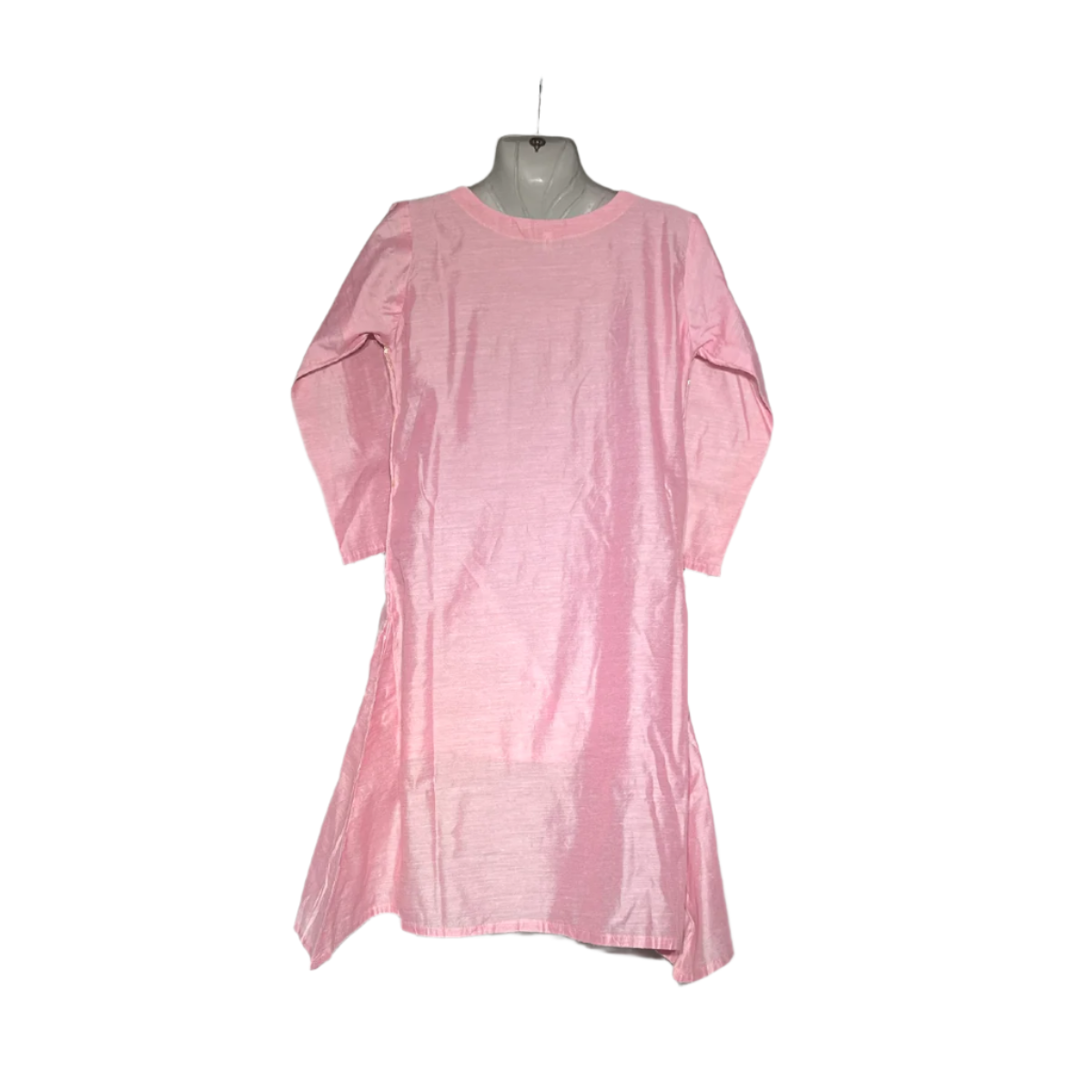 Elegant Pink Embroidered Kurti with Sequin Detailing #138