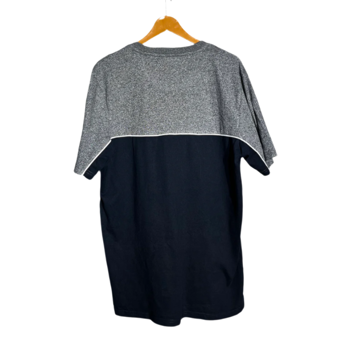 Diesel Two-Tone Casual T-Shirt - Grey & Navy #011
