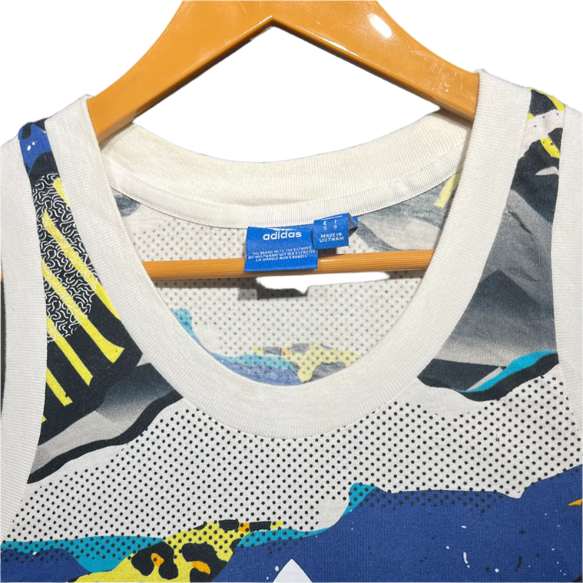 Adidas Originals Multicolor Graphic Tank Top #064