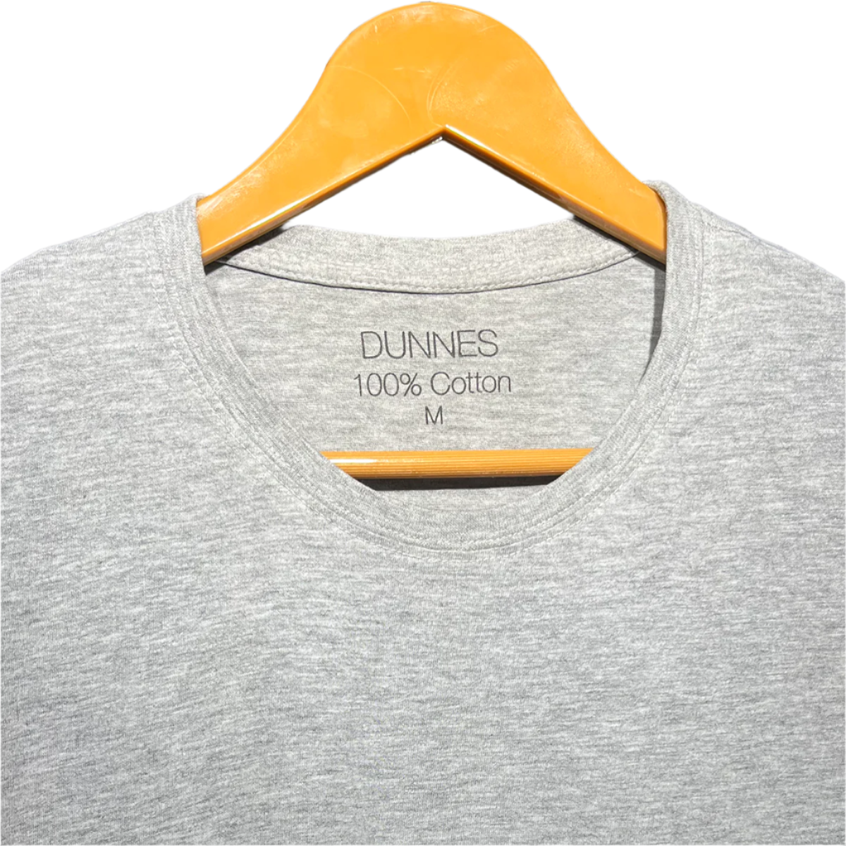 Dunnes Crew Neck T-Shirt β Light Grey Essential #060