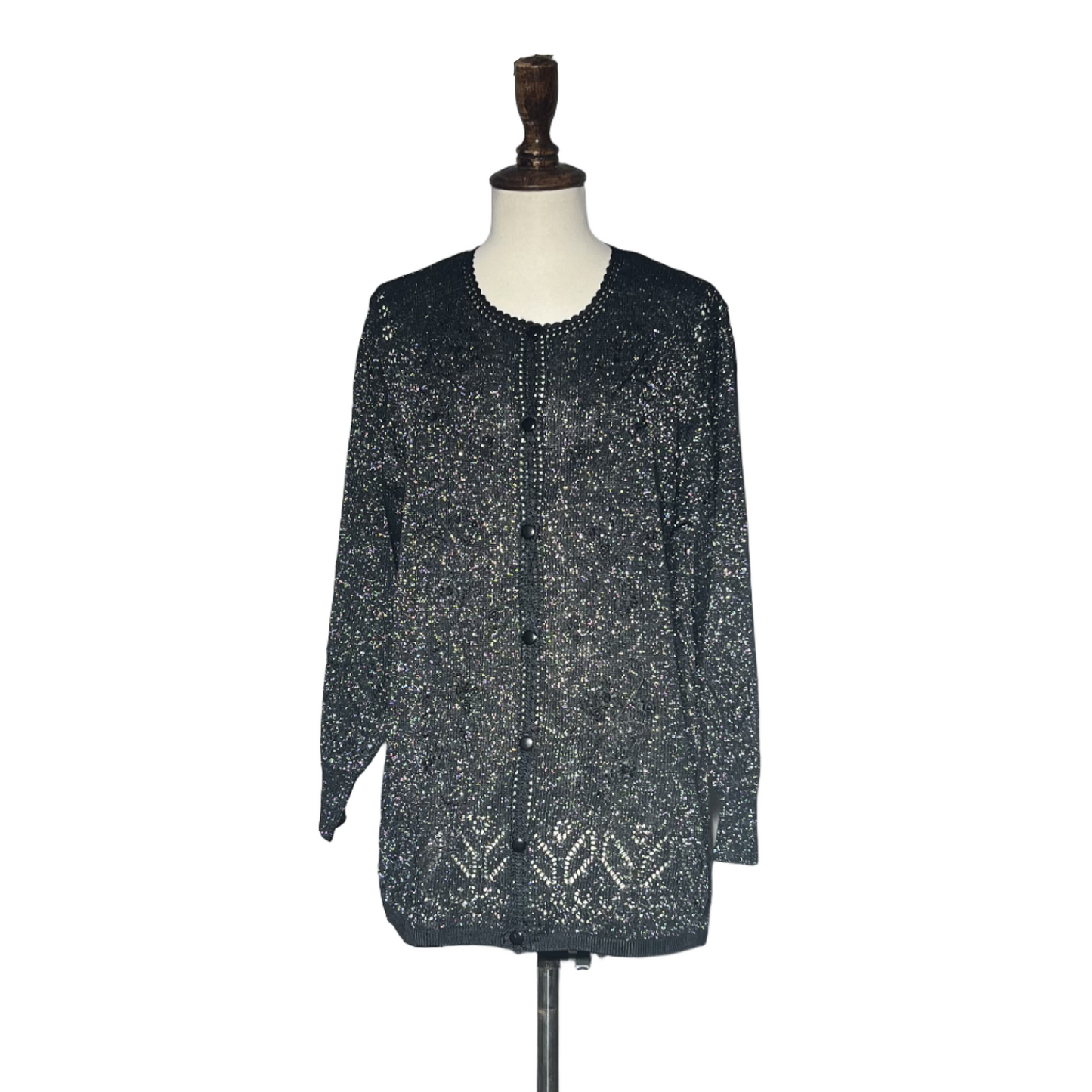 Rich Lady Women Button Sweater #1705