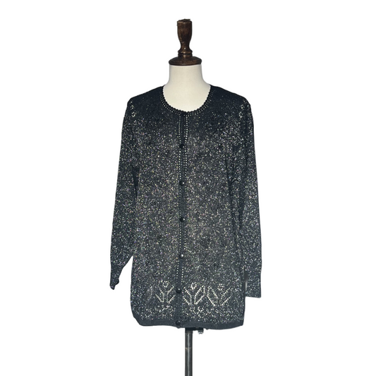 Rich Lady Women Button Sweater #1705