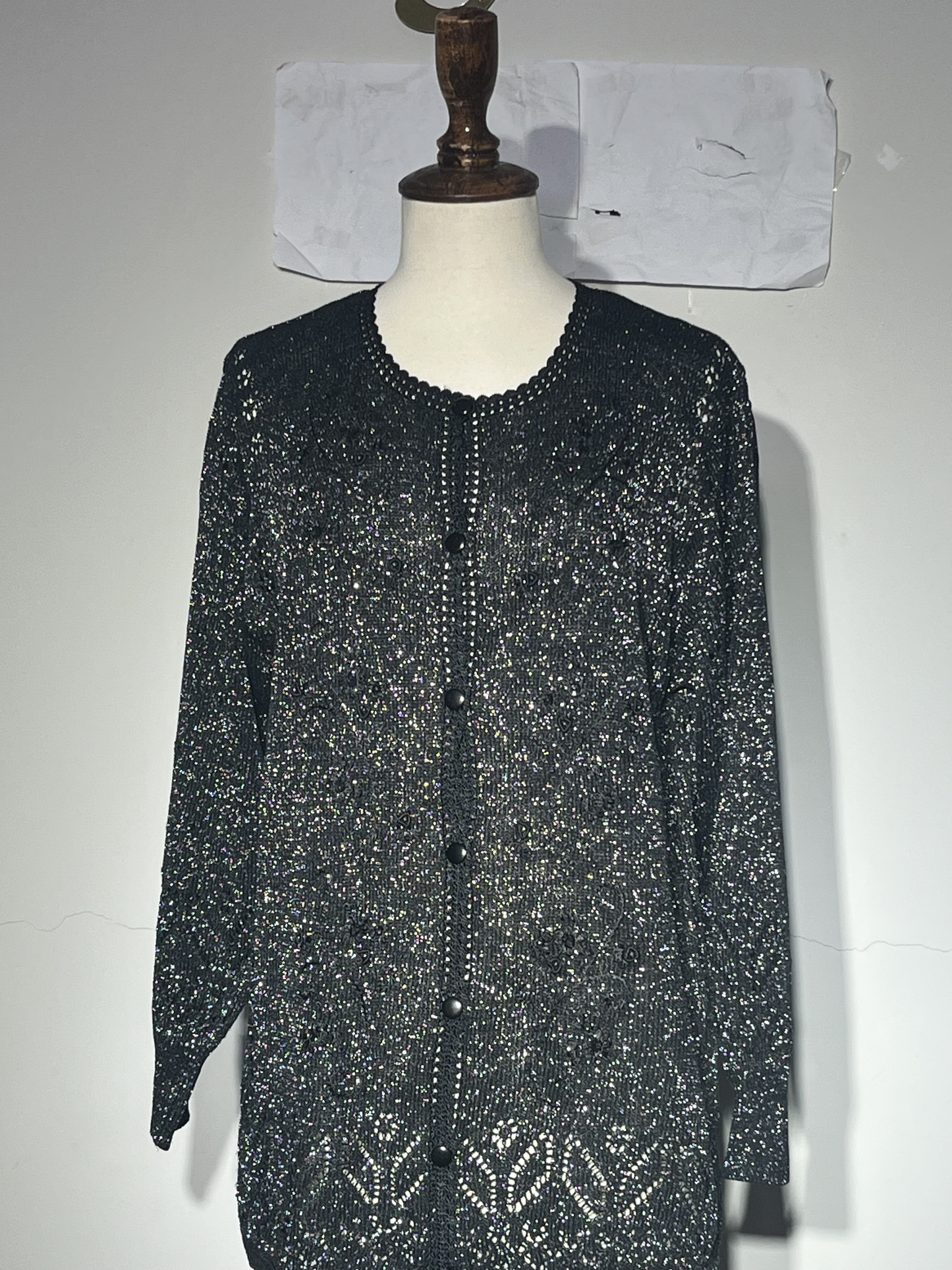 Rich Lady Women Button Sweater #1705