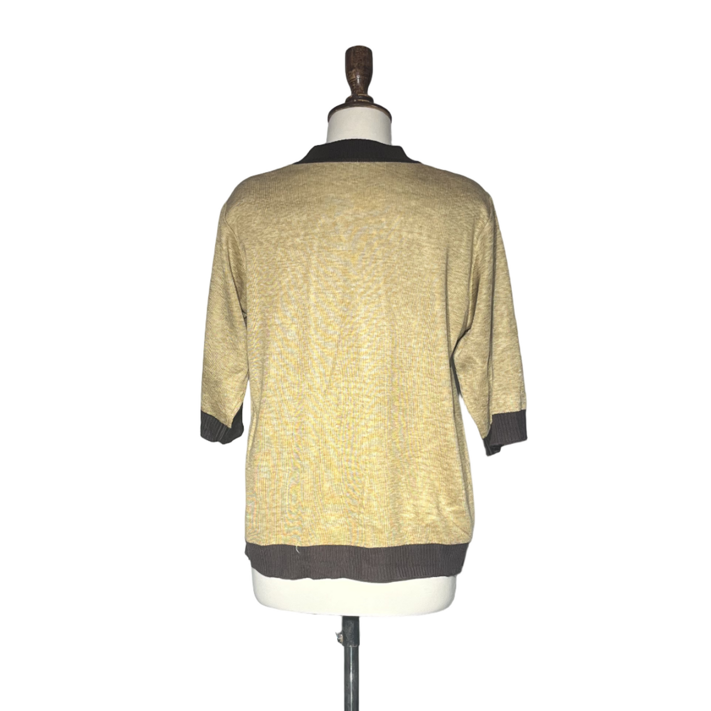 Camel Women Button Sweater #1704
