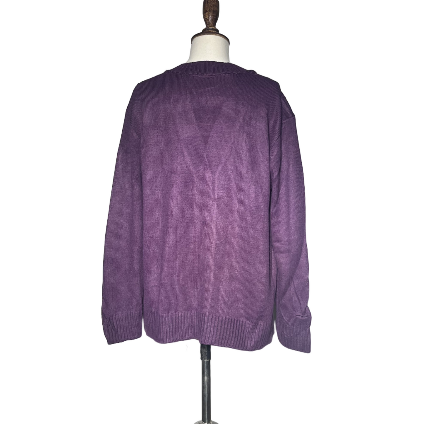 Pure Fashion Women Button Sweater #1701