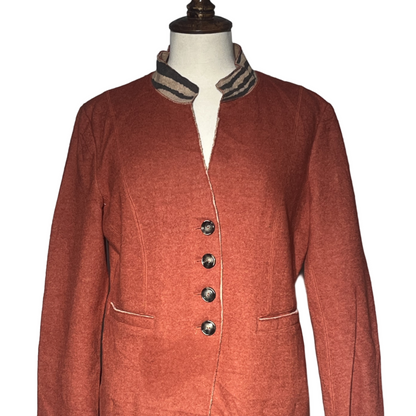 Brown Women Button Sweater #1696