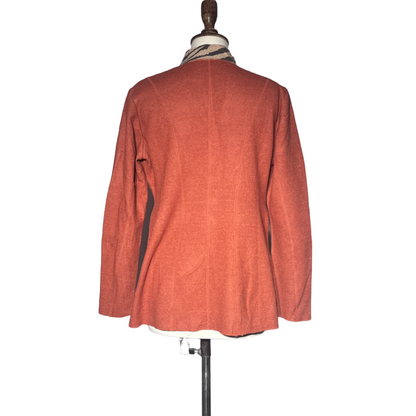 Brown Women Button Sweater #1696