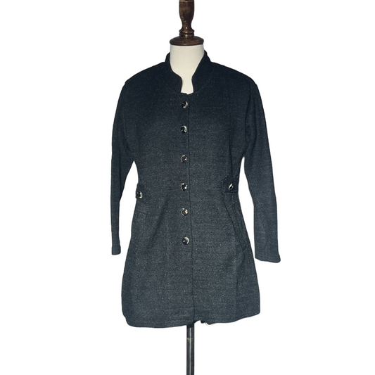 Jaskaran Women Button Sweater #1690