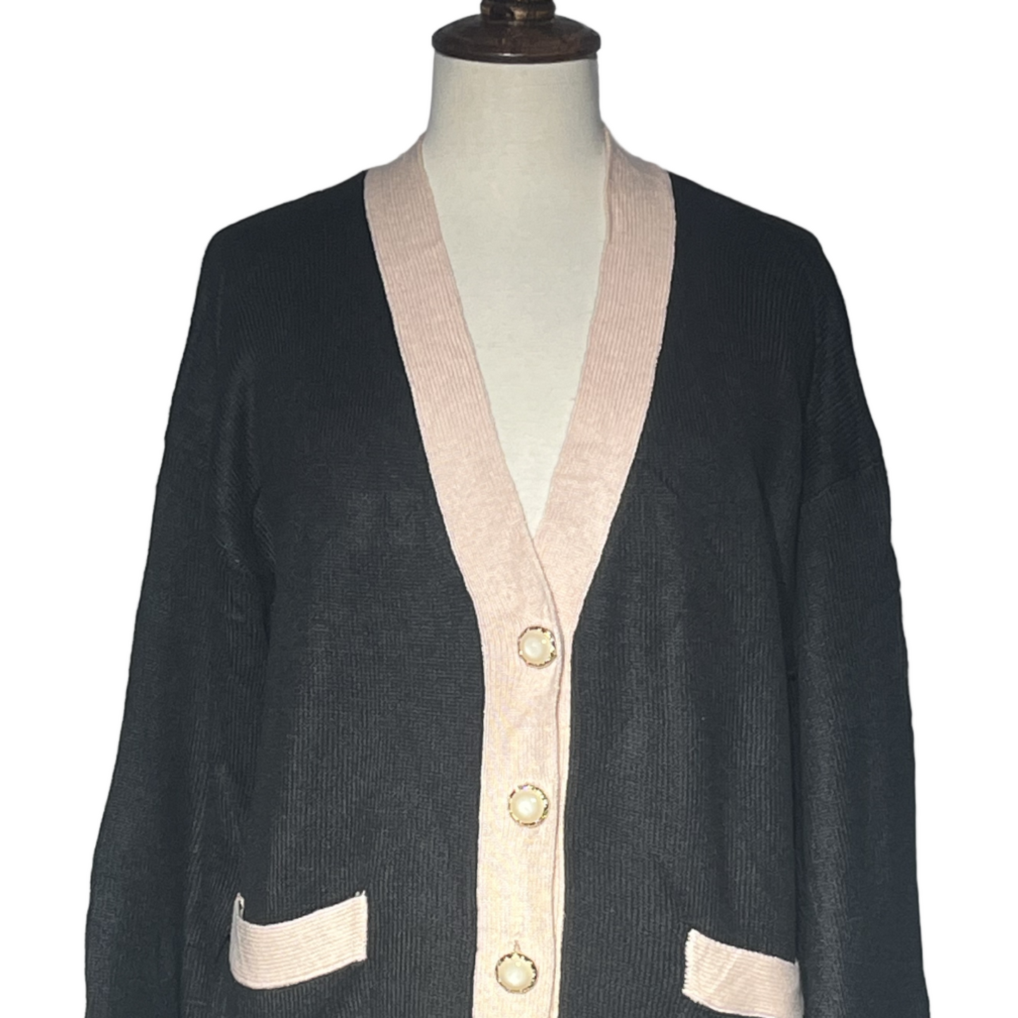 Threadbare Women Button Sweater #1689