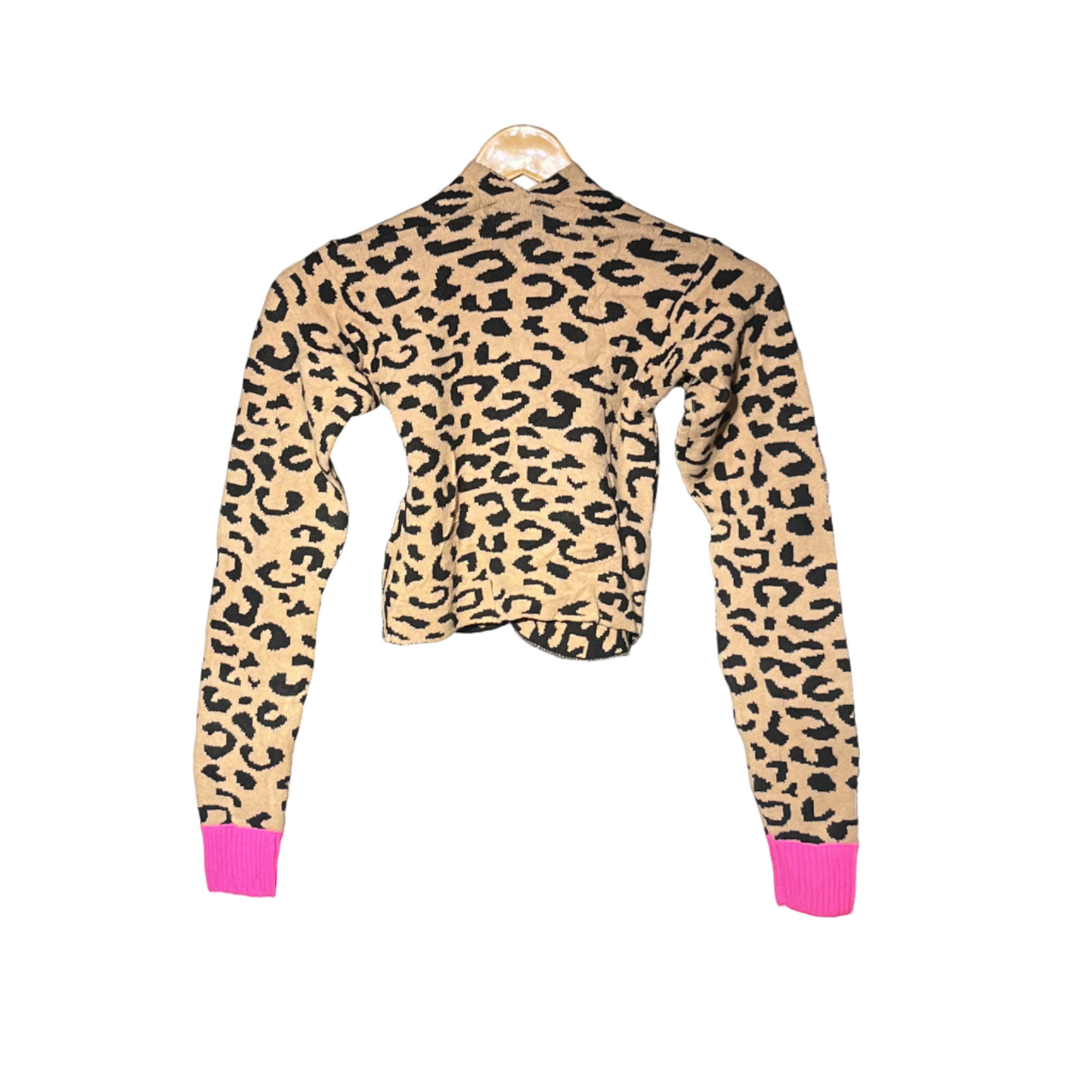 Camel and black Women Croptop #1744