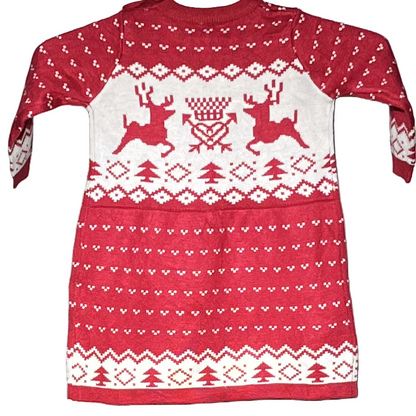 Red and white Kids Winter Wear #1818