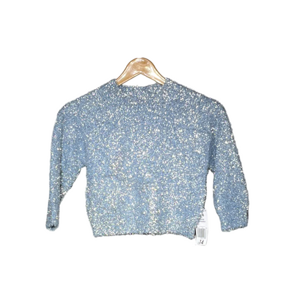 White metalic Kids Winter Wear #1797