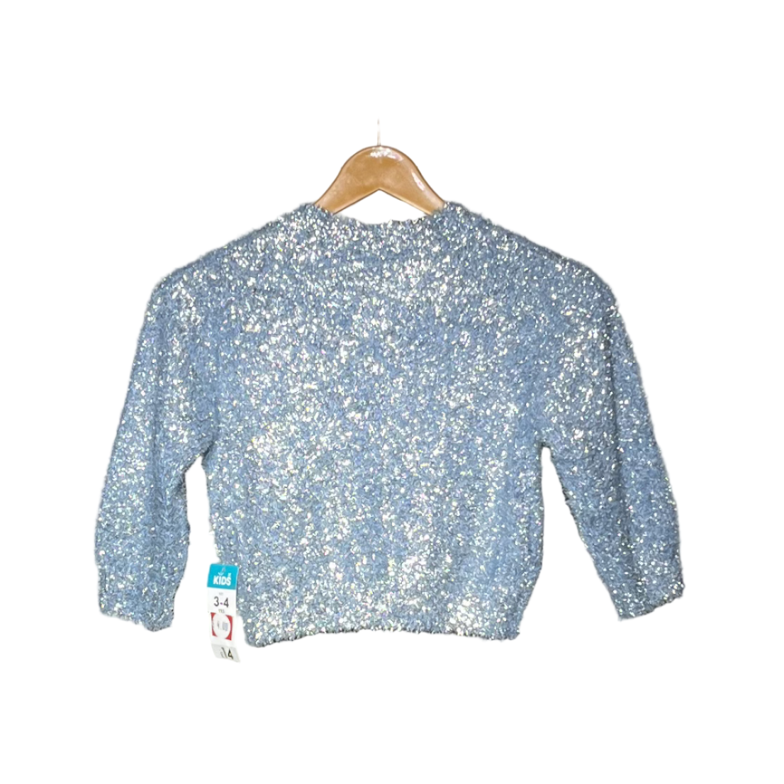 White metalic Kids Winter Wear #1797