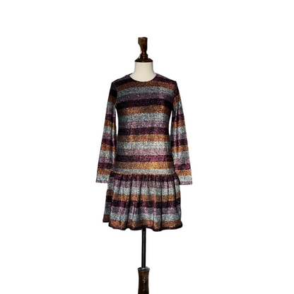 Peacocks Women Long Frock #1846