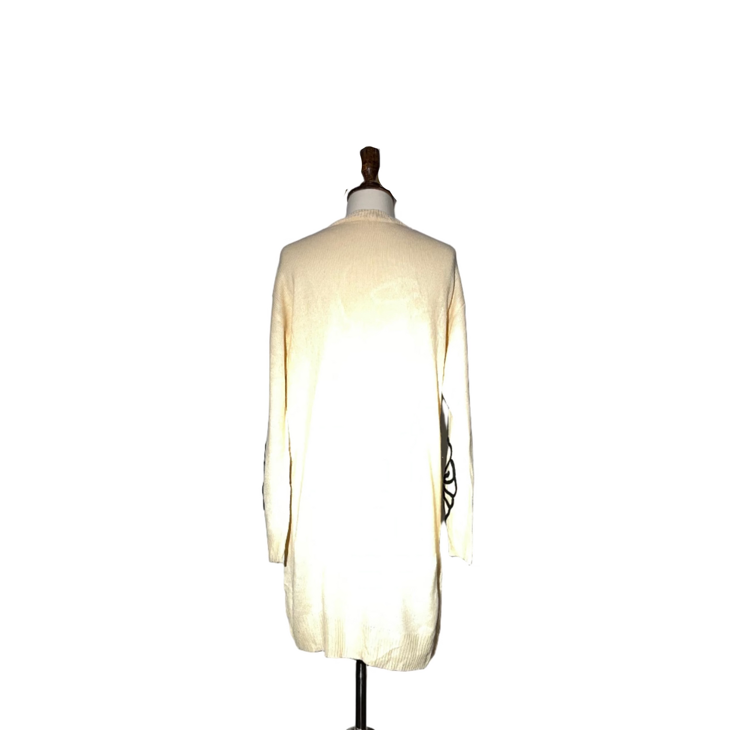 Off white Women Long Frock #1842