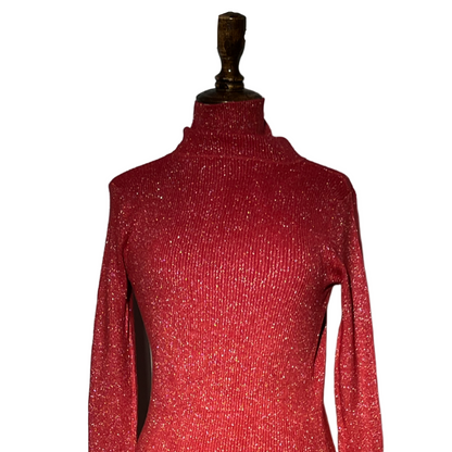 metallic pink Unisex Highneck #1881