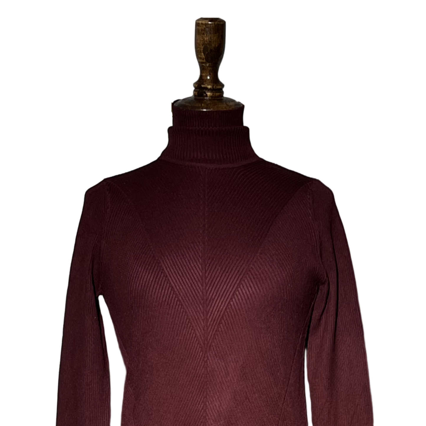 Brown Women Sweater Blouse #1850