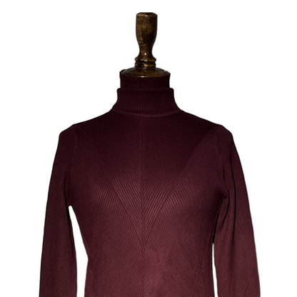 Brown Women Sweater Blouse #1850