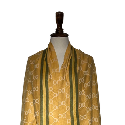 Yellow Printed Women Staller #1996