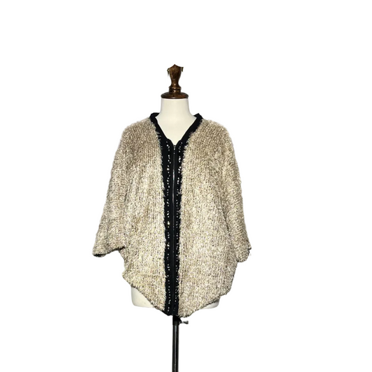 Beige Women Ladies Blouse Sweater #2019