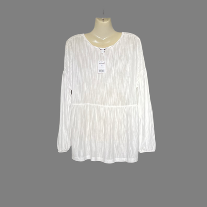 NEXT Women's Flowy V-Neck Boho Blouse #206
