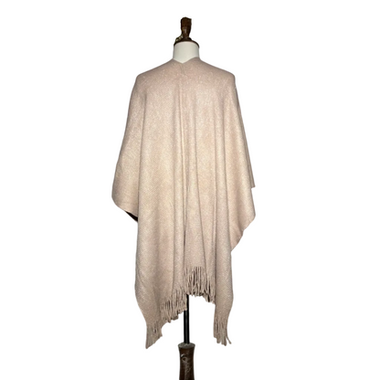 Light Peach Women Cut Shawl #2146