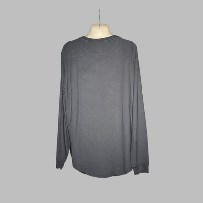 SHEIN Basic Gray Long-Sleeve T-Shirt #239