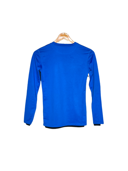 XL R8 Men's Performance Long-Sleeve Compression Shirt – Royal Blue #241