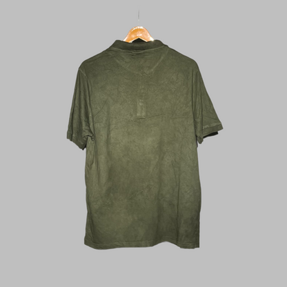 McKenzie Olive Green Polo T-Shirt for Men