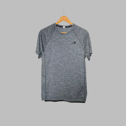 New Balance Gray Dry-Fit Training T-Shirt – Athletic Fit Essentials Series