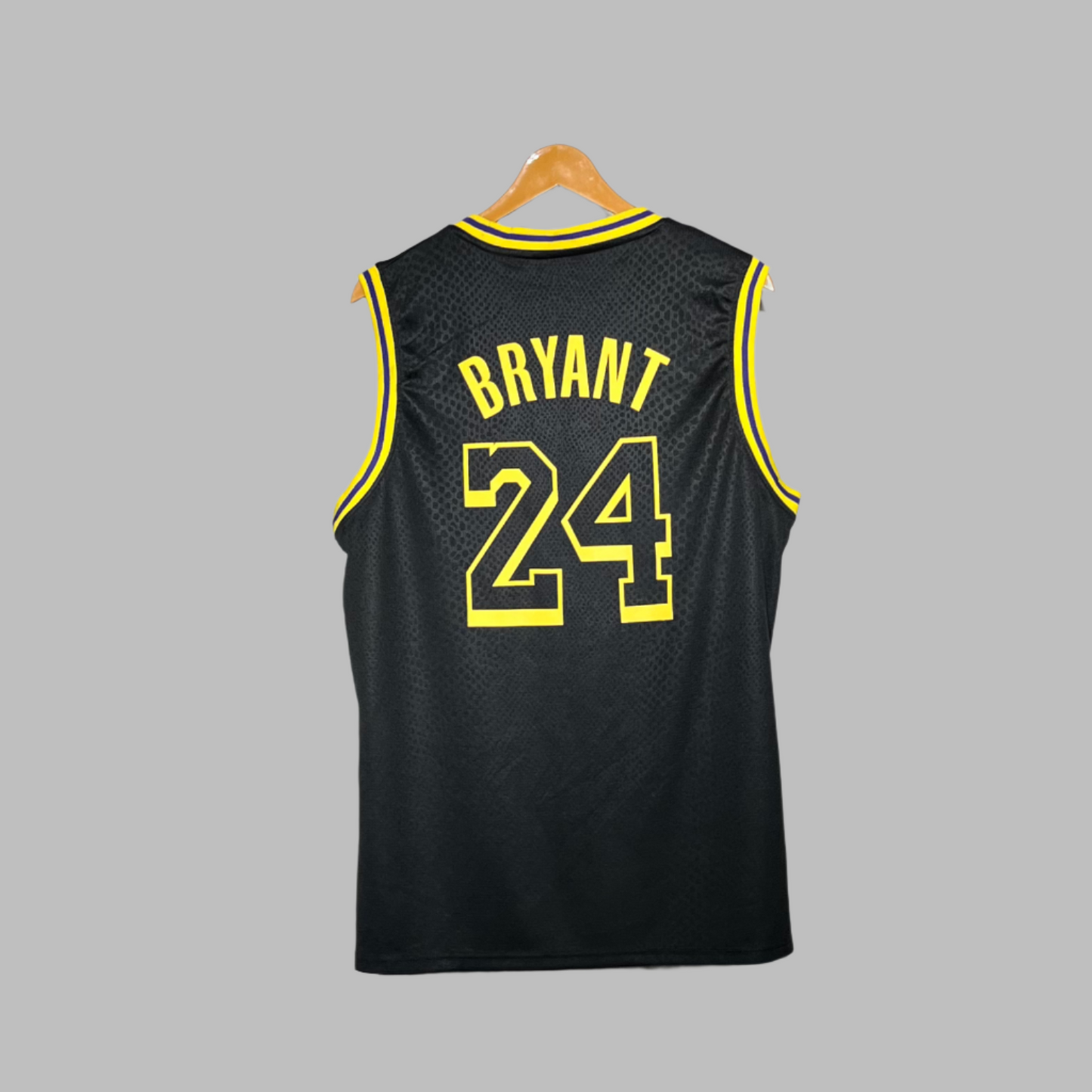 Lakers #24 Black Dry-Fit Basketball Jersey – Tribute Edition
