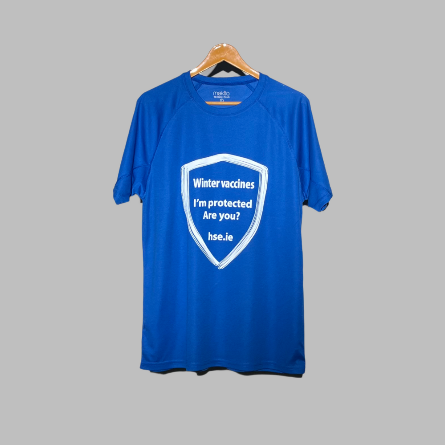 Makito Blue Dry-Fit Active T-Shirt – Cool Comfort, Everyday Performance