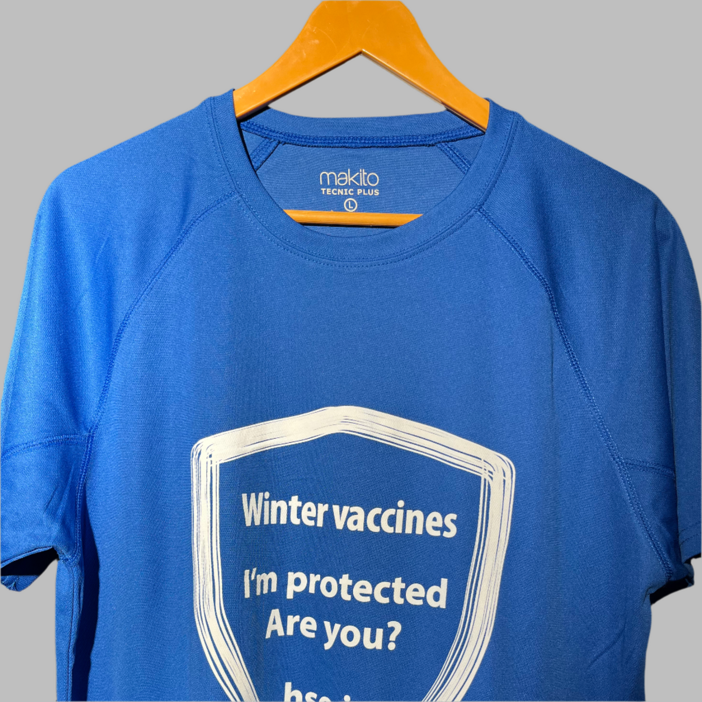 Makito Blue Dry-Fit Active T-Shirt – Cool Comfort, Everyday Performance