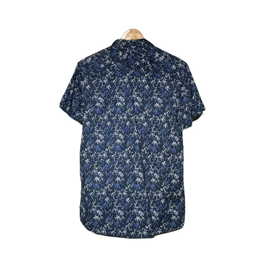 Silver Eight Men Cotton Shirt #2244