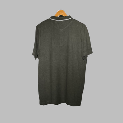 Racing Green Men’s Classic Polo Shirt – Charcoal Grey