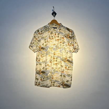 Peacocks Men Cotton Shirt #2313