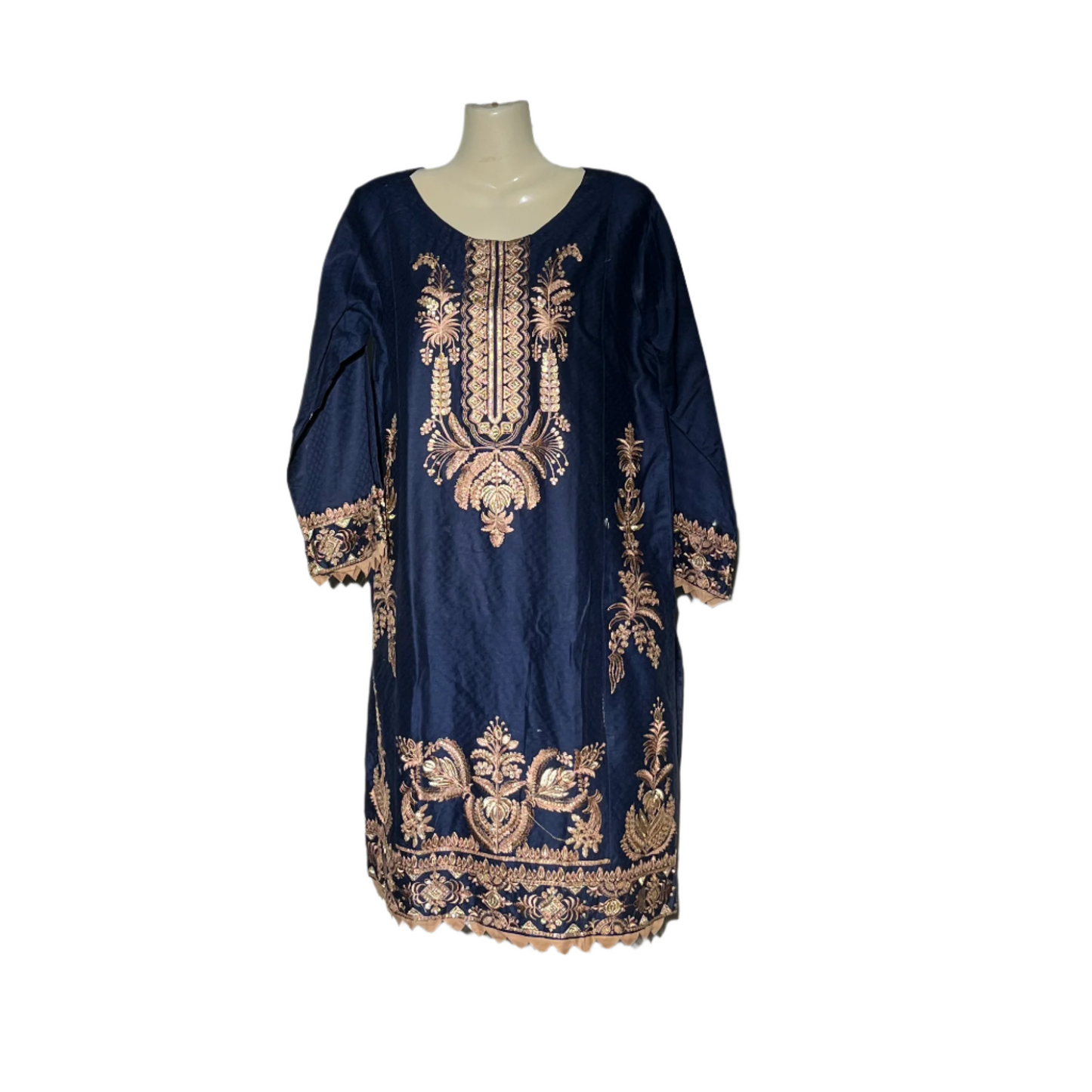 dark blue Casual Kurti #576