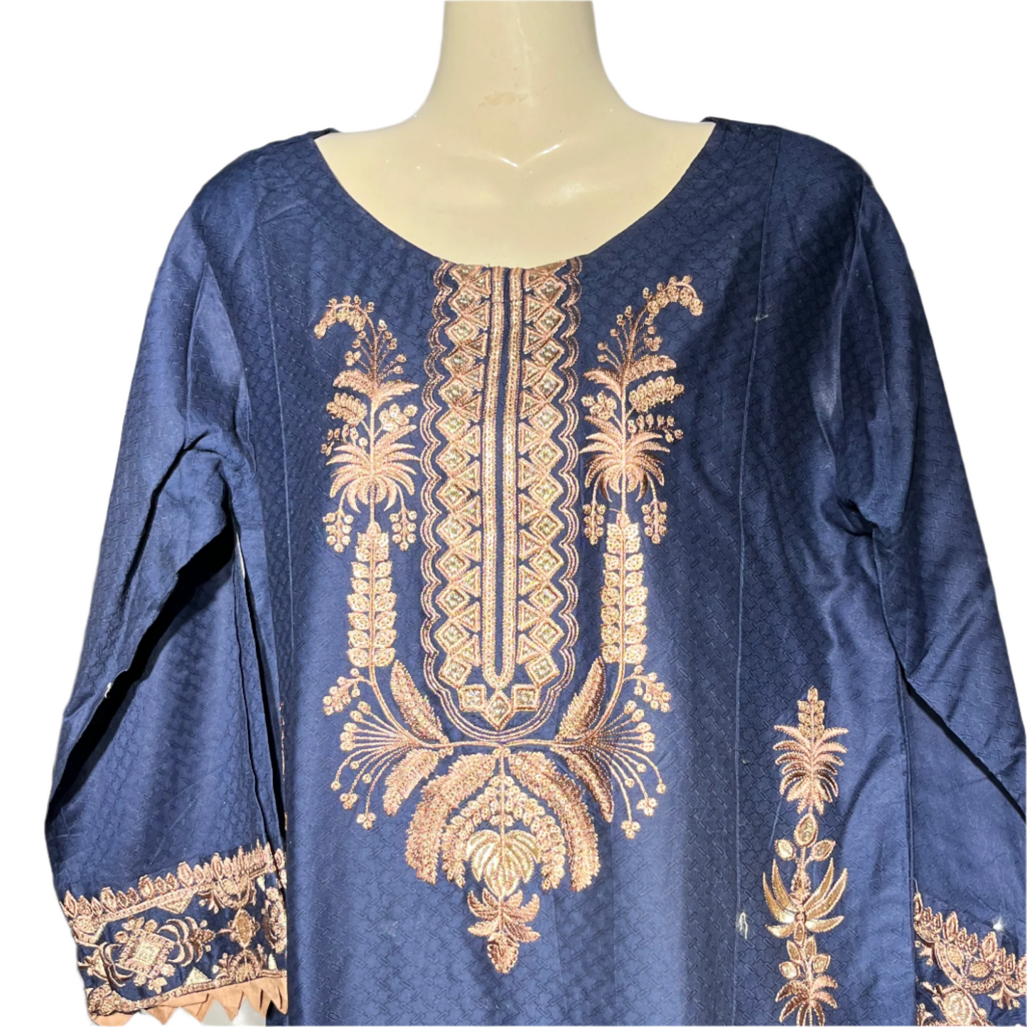 dark blue Casual Kurti #576