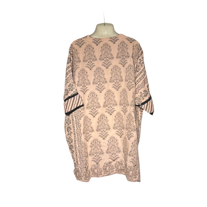 Khaadi embroidered neckline kurti #635